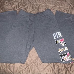 VS PINK Boyfriend/sweat pants joggers S